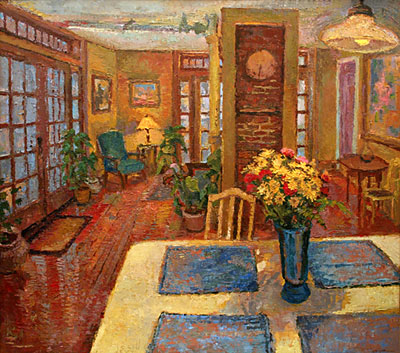 Yellow Kitchen Painting