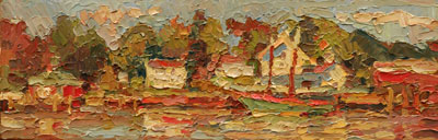  CAT# 2912	 Essex with the Mary E  oil	5 x 16	 Leif Nilsson autumn 2007	©