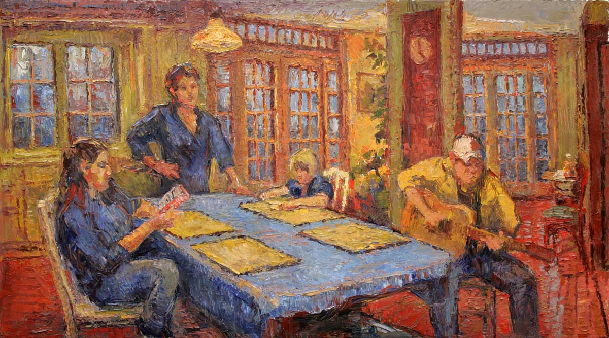 Interior with Hedy's Clan