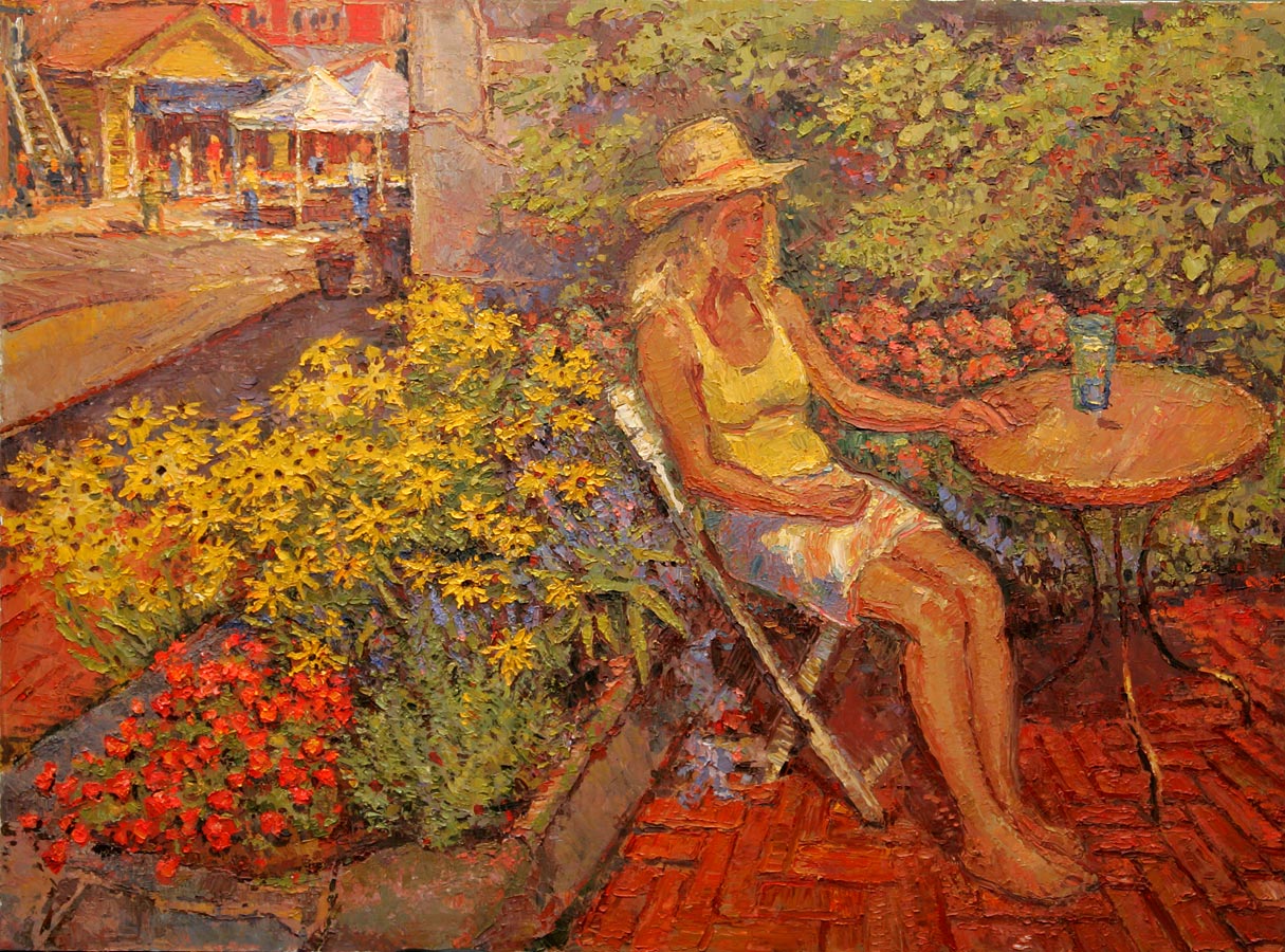 The Farmer's Chick oil 40 x 54