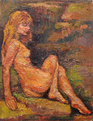 Nude - (grotto girl)