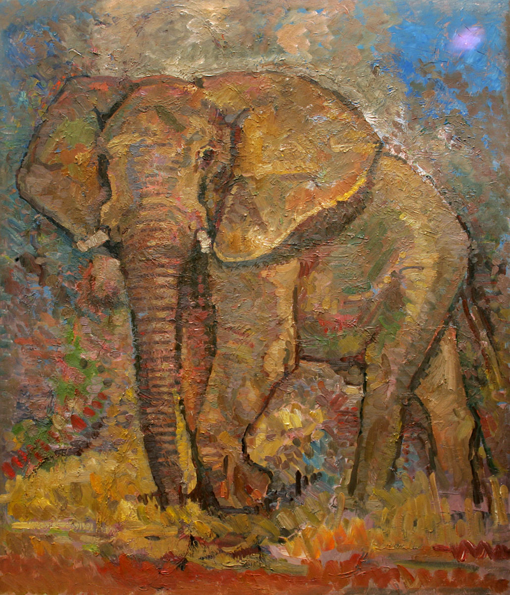 Painting Of Elephant