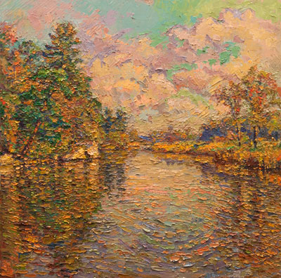 CAT# 3149  Seldens Creek  oil	24 x 24  Leif Nilsson autumn 2011	© 