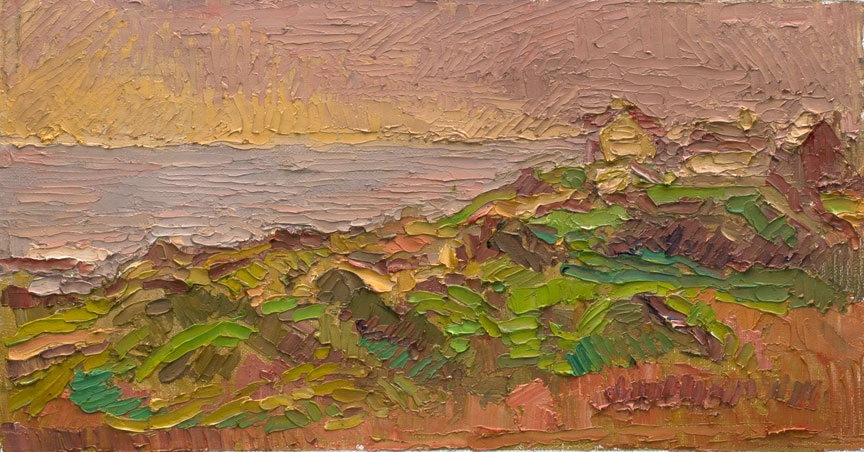 oil painting of Ireland