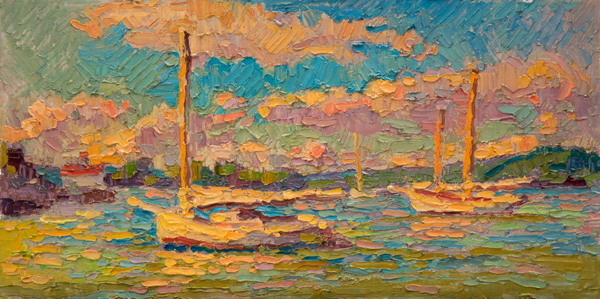 CAT# 3316  Spirit in Essex II  oil	12 x 24  Leif Nilsson summer 2015	&copy; 