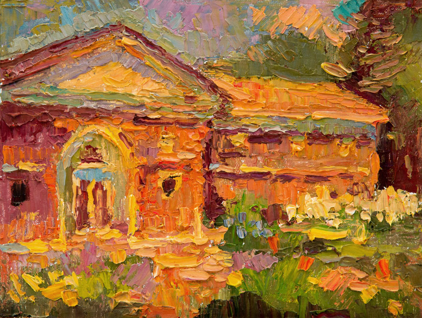 CAT# 3321  Lyme Art Association  oil	9 x 12  Leif Nilsson summer 2015	&copy; 