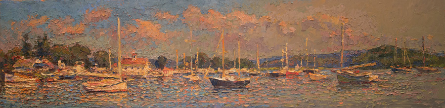 CAT# 3464 Essex oil 12 x 46 inches Leif Nilsson summer 2017 ©