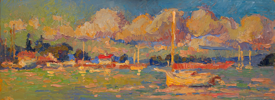 CAT# 3565 Essex oil 9 x 24 inches Leif Nilsson summer 2018 ©