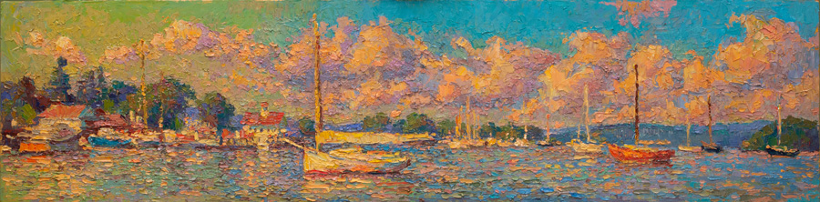 CAT# 3572  Essex  oil	12 x 48 inches Leif Nilsson summer 2018	©