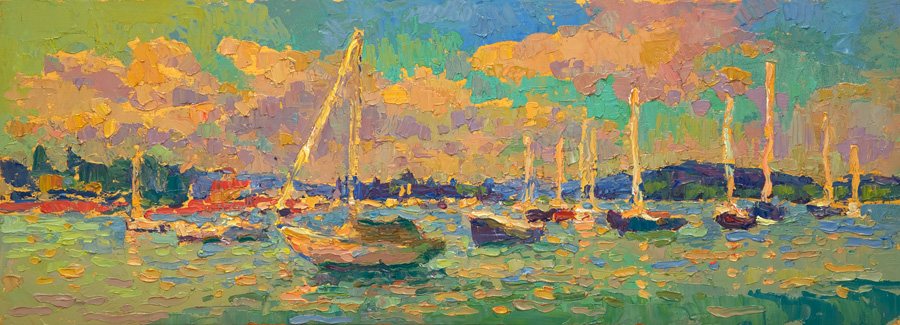 CAT# 3626 Essex oil 9 x 24 inches Leif Nilsson summer 2019 ©