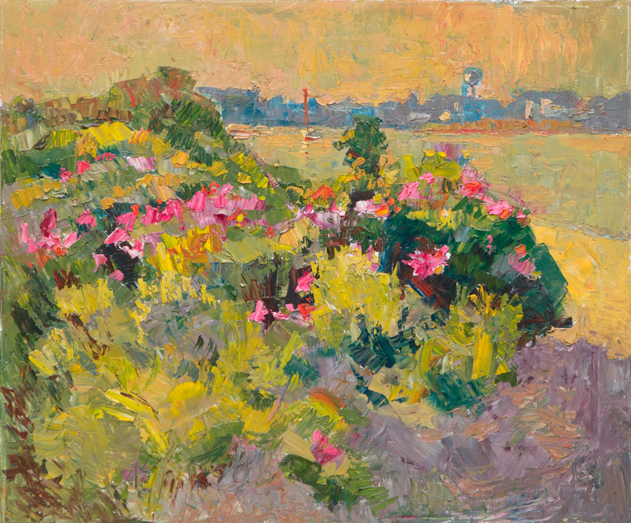 CAT# 3823 Sandy Point Rose Hips oil 20 x 24 inches Leif Nilsson summer 2023 ©