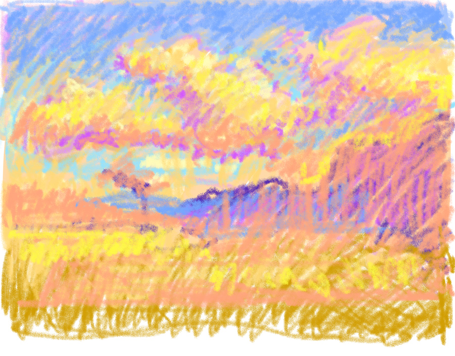 CAT# 3854  Connemara Clouds  energy	16 x 20	inches  Leif Nilsson spring 2024	©