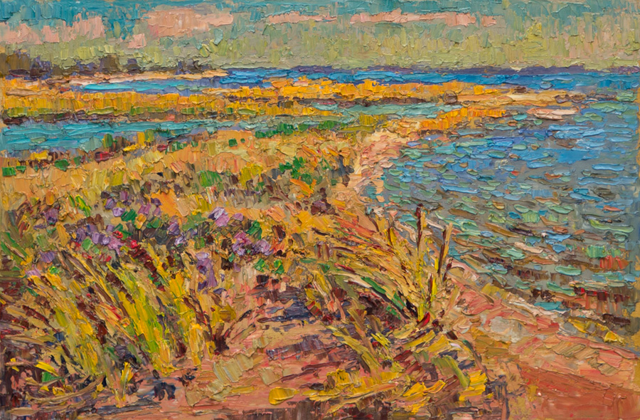 CAT# 3900 Griswold Point oil 12 x 18 inches Leif Nilsson summer 2024 ©