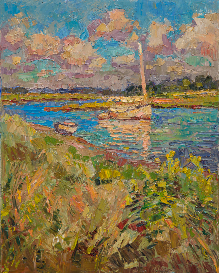 CAT# 3950 Griswold Point oil 20 x 16 inches Leif Nilsson summer 2025 ©