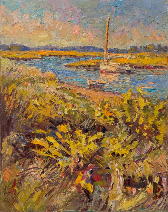 CAT# 3952 Griswold Point oil 20 x 16 inches Leif Nilsson summer 2025 ©
